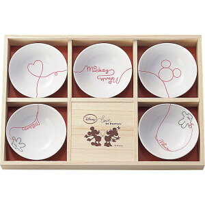 ディズニーミッキー/LOD小鉢揃(木箱入)Jan-80【ミッキーマウス和食器和風柄日本製取り皿ランキング人気おすすめおしゃれセットギフトブランド結婚祝いプレゼント内祝い贈答品用高級お祝い引き出物】