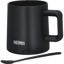 サーモス 真空断熱マグカップ 350mL ブラック JDZ-350 BK[tr]