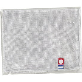 今治ガーゼ＆パイルミニハンカチ1P（袋入り） グレー IGP-40-GY[tr]