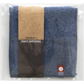 今治 ピュアカラー甘撚りハーフハンカチ1P ダークブルー IA-04-DBL[tr]