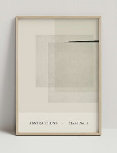 CARO CARO PRINTS | Abstract Minimalist Print (GMTC-4601) | A[gvg / A[g|X^[ (50x70cm) k AuXgNg A[g A[gpl A[g{[h Ǌ| Vv mg[   