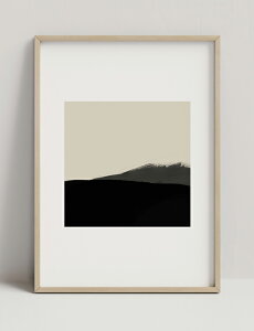 CARO CARO PRINTS | Minimalist Landscape Art Print (MODM-5601) | A[gvg / A[g|X^[ (50x70cm) k AuXgNg av[g rO A[g  Vv l炵 CeA 