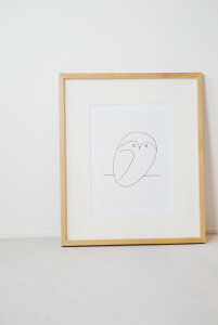 PABLO PICASSO (puEsJ\) | Le hibou (natural frame) | A[gvg/A[g|X^[ t[t k XJWirA Mtg i` v[g  z rO  A[g V
