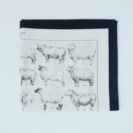 【再入荷】ASEEDONCLOUD | Handkerchiefh (Sheep) | ハンカチ ハンカチーフ アシードンクラウド ひつじ 羊