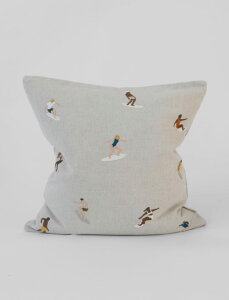 FINE LITTLE DAY | SURFERS EMBROIDERED CUSHION COVER (no.1671) | NbVJo[ k t@CgfC hJ
