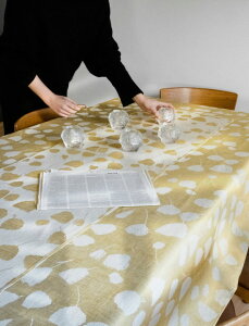 �ySALE �Z�[���zFINE LITTLE DAY | BOUQUET TABLECLOTH - YELLOW (147x250cm) (48112-52) | �e�[�u���N���X �k�� ���l�� �i�`������