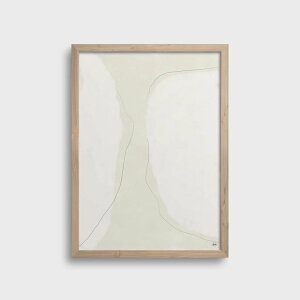 NOUROM | MINIMALIST BEIGE ABSTRACT #2 | A3 アートプリント/ポスター 北欧 インテリア おしゃれ