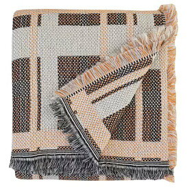 BRITA SWEDEN | TRADITION (orange) | スロー ブランケット 北欧 おしゃれ ギフト プレゼント 贈り物