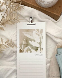 【SALE セール】dear musketeer | COTTAGE ART PERPETUAL CALENDAR | 壁掛けカレンダー 北欧 インテリア おしゃれ