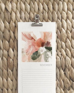 ySALE Z[zdear musketeer | FLORAL ART PERPETUAL CALENDAR | Ǌ|J_[ k CeA 