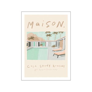 �ySALE �Z�[���zFrench Toast Studio | Florida Mansion | 30x40cm �A�[�g�v�����g/�A�[�g�|�X�^�[ �k�� �f���}�[�N