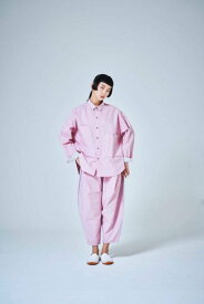 sneeuw (スニュウ) | レイヤーポケットシャツ (pink) | シャツ トップス お洒落