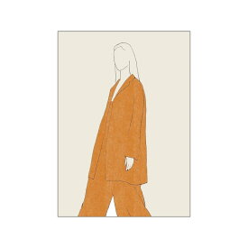 THE POSTER CLUB x Chloe Purpero Johnson | Comfy suit | 30x40cm アートプリント/アートポスター 北欧 デンマーク