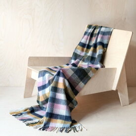 THE TARTAN BLANKET CO. | ニーブランケット ウィローヘリンボーンチェック | 72x190cm ザ・タータン・ブランケット・コー ウール