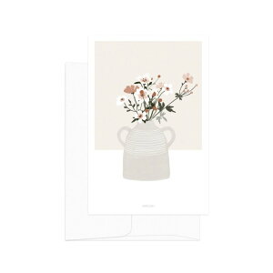 MICUSH | POTTERY AND FLOWERS - ANEMONE | O[eBOJ[h t (10x15 cm) k CeA 