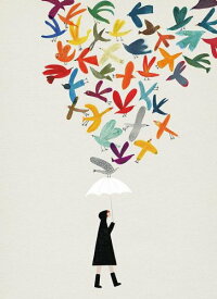 BLANCA GOMEZ | AUTUMN BIRDS | A2 アートプリント/ポスター【北欧 スペイン イラスト ブランカゴメス】