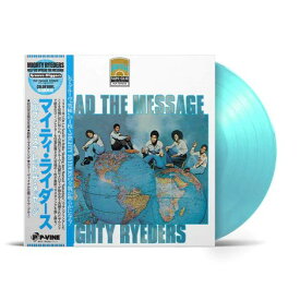 MIGHTY RYEDERS / HELP US SPREAD THE MESSAGE (LTD / CLEAR BLUE VINYL) (LP) マイティ・ライダース レコード アナログ
