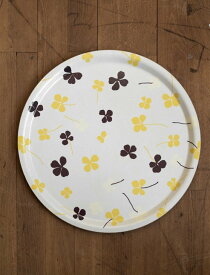 FINE LITTLE DAY | CLOVER TRAY (yellow) (TR-CLOV38-YE) | 丸トレイ大 38cm 北欧 スウェーデン
