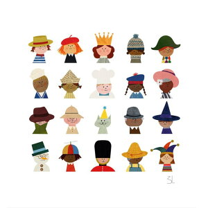 �ySALE �Z�[���zBLANCA GOMEZ | VERY GOOD HATS (42x42cm) | �A�[�g�v�����g/�|�X�^�[ �k�� �X�y�C�� �C���X�g �u�����J�S���X