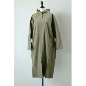 【SALE セール】DIARIES (ダイアリーズ) | HIGH COUNT COTTON TWILL SHIRTS ONEPIECE PAPKA (khaki) | アウター お洒落 シンプル