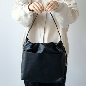 【再入荷】POMTATA (ポンタタ) | TIO TOTE (black) | トートバッグ お洒落