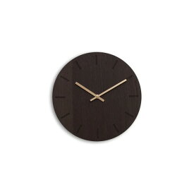 hemverk (ヘンベルク) | Wall Clock φ280mm (dark oak) | 時計 掛け時計 北欧 デンマーク インテリア 送料無料