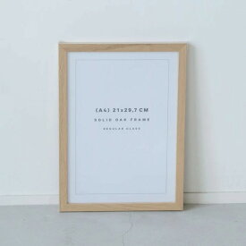 POSTER & FRAME | Oak Nature Frame | A4 ポスターフレーム 額縁 オーク 木製 ウッド ウッドフレーム フレーム パズル 額 アートフレーム がくぶち art アート お洒落 かわいい プレゼント ギフト デザイン モダン リビング 玄関 雑貨 新生活 北欧雑貨