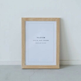 POSTER & FRAME | Oak Nature Frame | A5 ポスターフレーム 額縁 オーク 木製 ウッド ウッドフレーム フレーム パズル 額 アートフレーム がくぶち art アート お洒落 かわいい プレゼント ギフト デザイン モダン リビング 玄関 雑貨 新生活 北欧雑貨