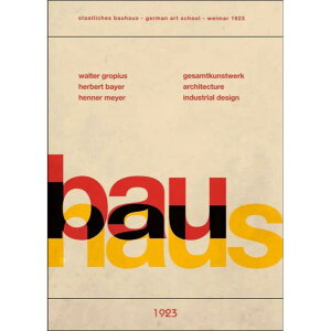 Nordd Studio | Bauhaus art school | 50x70cm A[gvg/A[g|X^[ k f}[N oEnEX Mtg  |X^[ rO  A[g z  킢 Q V _ 