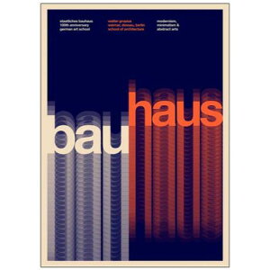 Nordd Studio | Bauhaus art | 30x40cm A[gvg/A[g|X^[ k f}[N oEnEX Mtg  |X^[ rO  A[g z  킢 Q V _ 