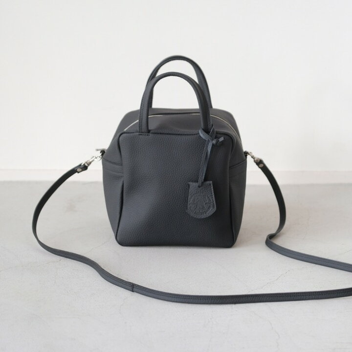 楽天市場】REN | En キューブポシェット (black) | ショルダーバッグ 