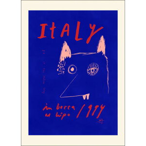 Das Rotes Rabbit | In Bocca Al Lupo | 30x40cm A[gvg/A[g|X^[ k f}[N AuXgNg ۉ