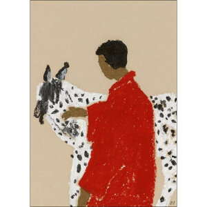THE POSTER CLUB x Isabelle Vandeplassche | Spotted Horse | 30x40cm �A�[�g�v�����g/�A�[�g�|�X�^�[ �k�� �f���}�[�N
