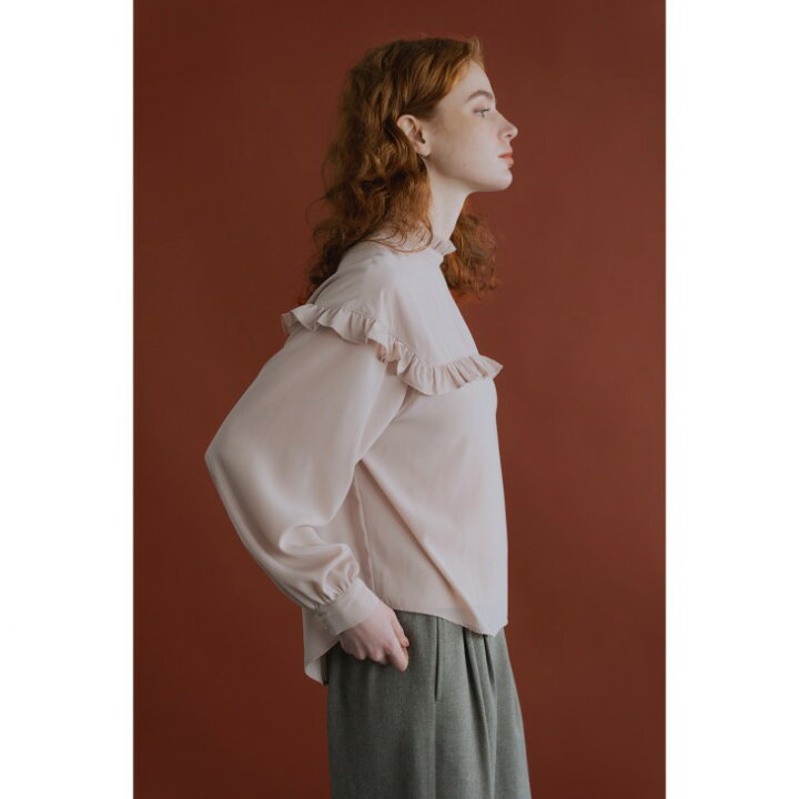 楽天市場】【SALE セール】WHYTO. (ホワイト) | frill collar blouse 