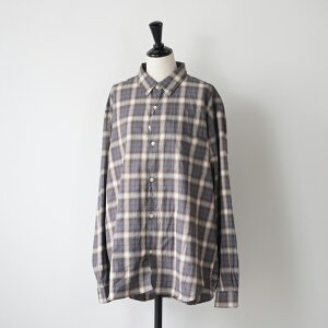 �ySALE �Z�[���zMANUAL ALPHABET (�}�j���A���A���t�@�x�b�g) | OMBRE CHECK R/C SHT (gray) | size 1 size 3 �`�F�b�N�V���c