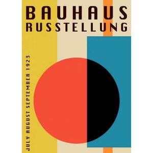 Nordd Studio | Shapes of Bauhaus | 50x70cm A[gvg/A[g|X^[ k f}[N oEnEX Mtg  |X^[ rO  A[g z  킢 Q V _ 