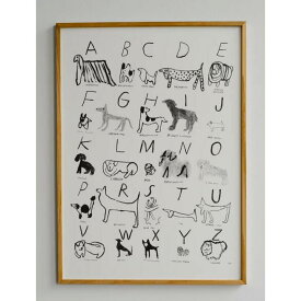 【再入荷】FINE LITTLE DAY | ABC DOGS | アートプリント/ポスター (50x70cm) 北欧 インテリア ファインリトルデイ お洒落 アートパネル アート アートボード ポスターパネル art デザイン 玄関 リビング 一人暮らし 雑貨 北欧雑貨 壁掛け