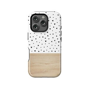 SUGARLOAF GRAPHICS | TRIANGLE POLKA DOT | MagSafe iPhone�P�[�X (iPhone 16/16 pro/16 pro max/15) �A�C�t�H�� �A�C�t�H���P�[�X �J�o�[ �V���v�� ������� �ϏՌ� �}�O�Z�[�t�Ή� �X�}�z�P�[�X ���C�����X�[�d�Ή� 
