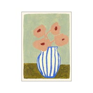 THE POSTER CLUB x Carla Llnaos | Pink Flowers | 50x70cm アートプリント/アートポスター 北欧 デンマ…