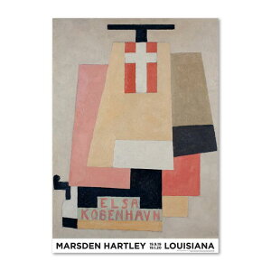 LOUISIANA | MARSDEN HARTLEY - ELSA COPENHAGEN (1916) | A2 �A�[�g�v�����g/�|�X�^�[ �k�� �f���}�[�N �������
