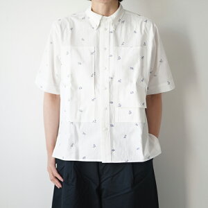 ASEEDONCLOUD | shokuonshitsu workshirt (off white) | AV[hNEh gbvX