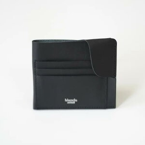 �y�ē��ׁzblancle (�u�����N��) | OILED SMOOTH LEATHER SMART WALLET (black / pink) | ���z �E�H���b�g �R���p�N�g�E�H���b�g �v���[���g