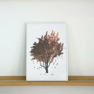 COLOR WATERCOLOR | Dogwood #1 | A3 A[gvg/|X^[ k Vv 