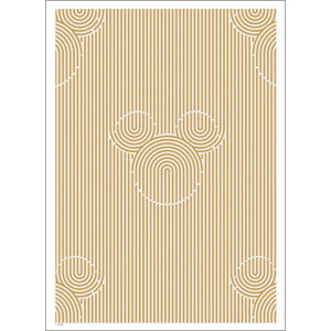 DISNEY | Mickey Mouse Yellow Stripes | 50x70cm A[gvg/|X^[ | fBYj[ ~bL[}EX 킢 g k fUC CeA rO