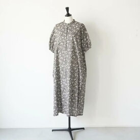 utilite (ユティリテ) | LIBERTY シャツワンピース (capel pepper) | サマーワンピース ドレス プルオーバー リバティ