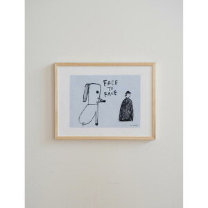 FINE LITTLE DAY | FACE TO FACE | A[gvg/|X^[ (30x40cm) k CeA fUC rO gcq  A[gpl A[g A[g{[h |X^[pl art fUC  rO