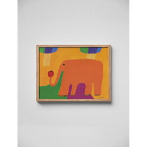 FINE LITTLE DAY | ORANGE ELEPHANT | A[gvg/|X^[ (30x40cm) k CeA fUC rO gcq  A[gpl A[g A[g{[h |X^[pl art fUC  r