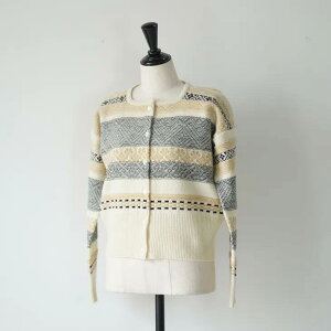 ASEEDONCLOUD | Seiyako jacquard cardigan (off white) one size | jbg Z[^[ J[fBK AV[hNEh 25AW