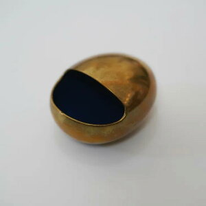 Hans Bunde | Mid-Century Brass Egg Ashtray The Smile ^JDM | kBe[W f}[N u 1950N