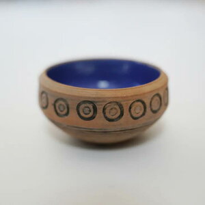 Keramik-Olle (by Georg Hermansson) | Nordic Ceramic Bowl (cobalt blue) {E XEF[f kBe[W